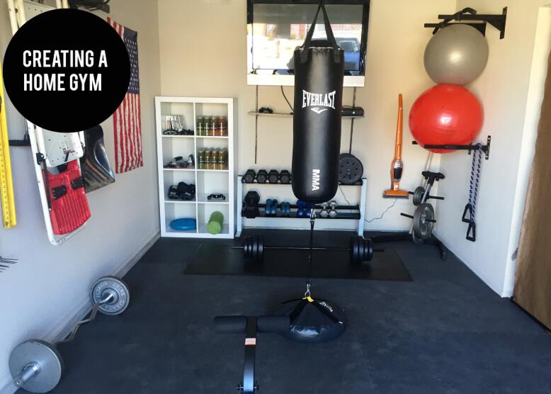 home gym heavy bag